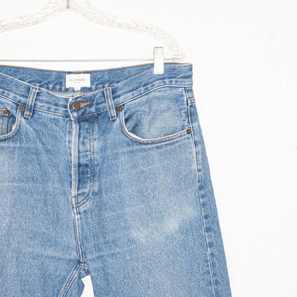 OCTOBRE Editions Men's Denim Jeans Blue washed size 33 - Picture 10 of 12